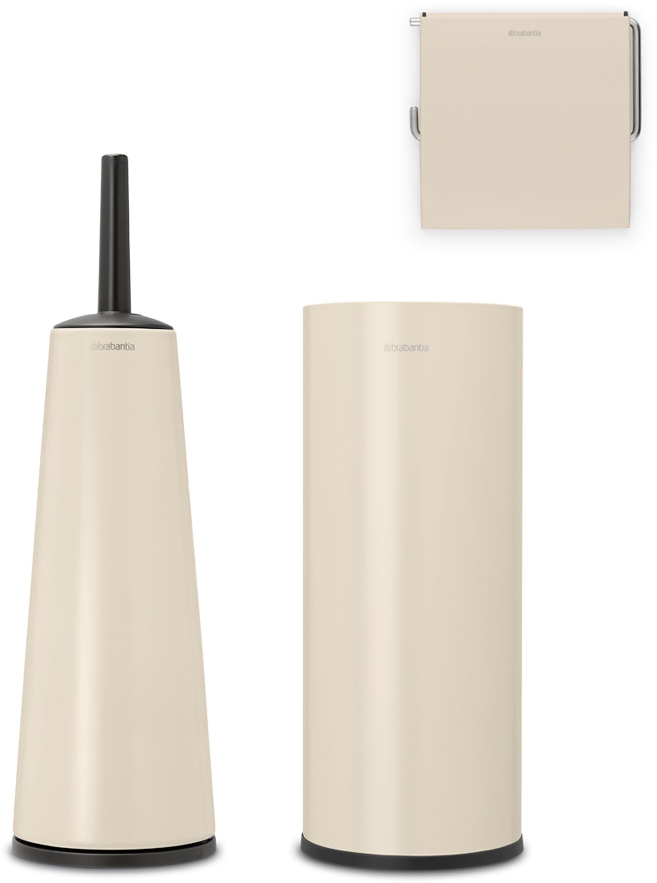 Brabantia ReNew kit de accesorios 3 en 1 negro-beige 223280