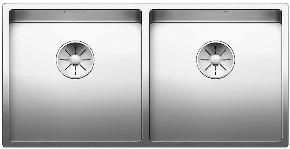 Blanco Claron 400/400-U fregadero de acero 86.5x44 cm acero 521618