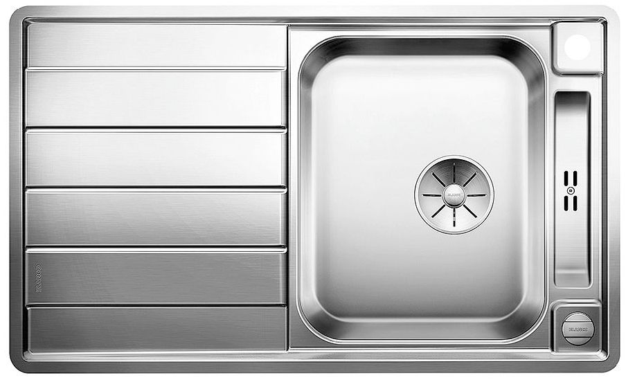 Blanco Axis fregadero de acero 86x51 cm 522102