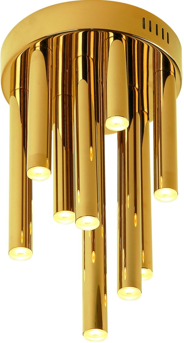 MaxLight Organic lámpara de techo x1 W oro C0197D