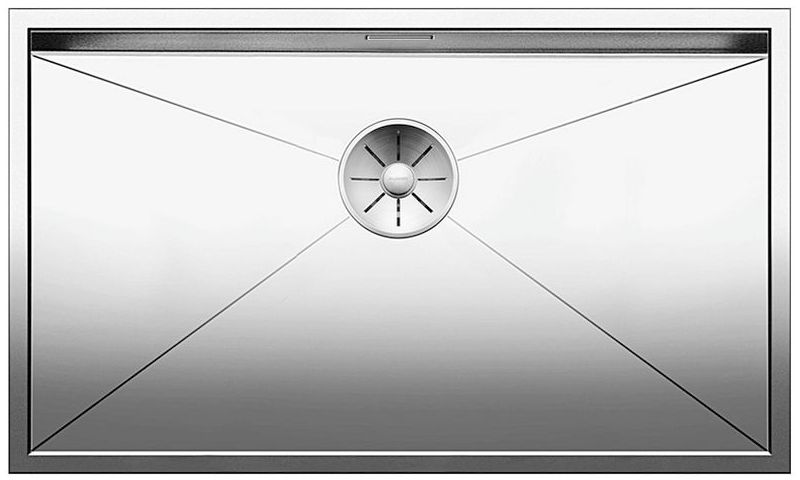 Blanco Zerox 700-U fregadero de acero 74x44 cm acero 521593