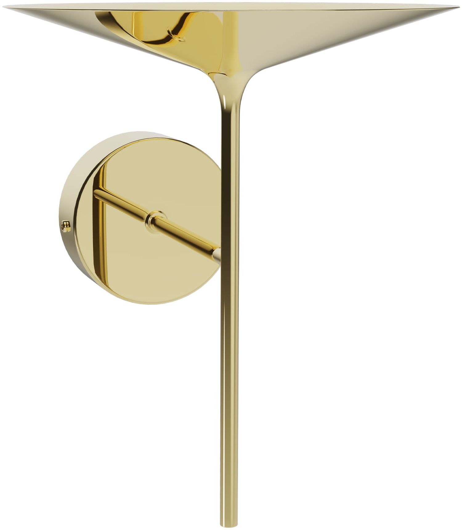 MaxLight Hana lámpara de pared 1x6 W oro W0304