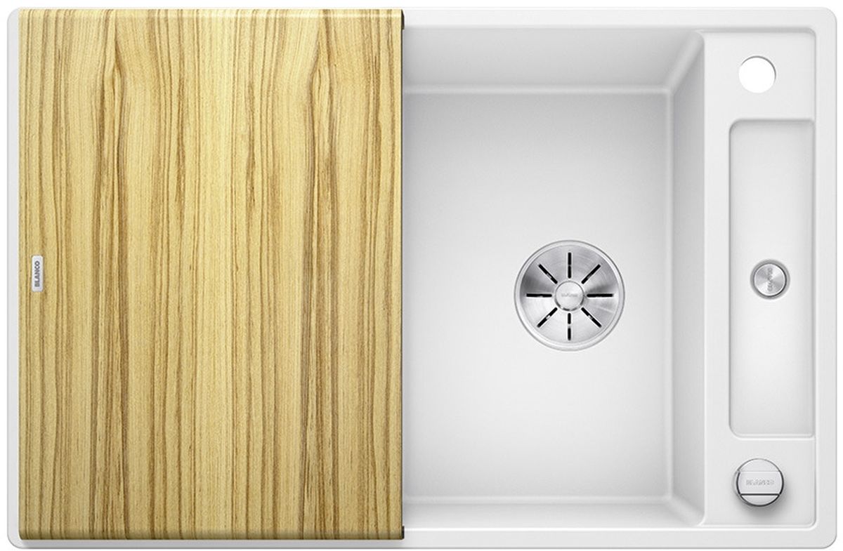 Blanco Axia III 45 S fregadero de granito 78x51 cm blanco 523177