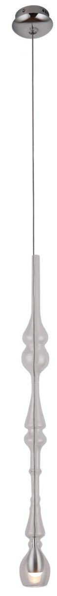 MaxLight Murano lámpara colgante 1x3 W cromo P0248