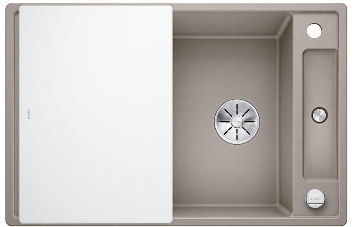 Blanco Axia III 45 S fregadero de granito 78x51 cm beige 523190