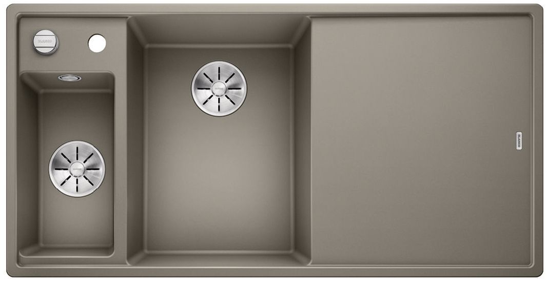 Blanco Axia III 6 S fregadero de granito 100x51 cm beige 524650