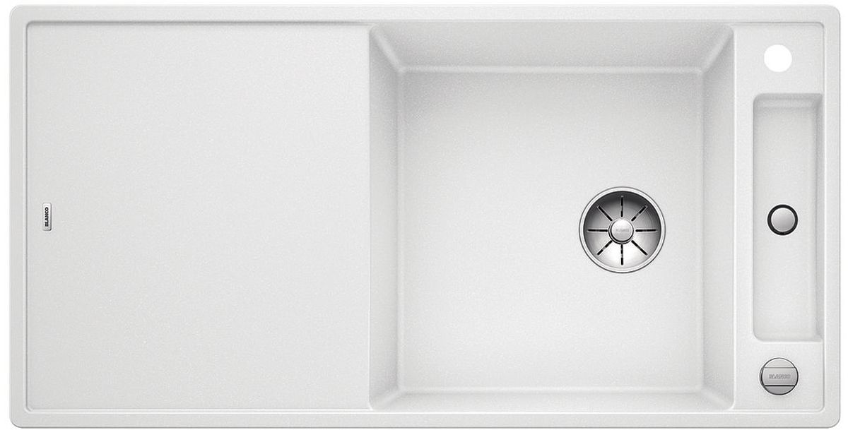 Blanco Axia III XL 6 S fregadero de granito 100x51 cm blanco 523504