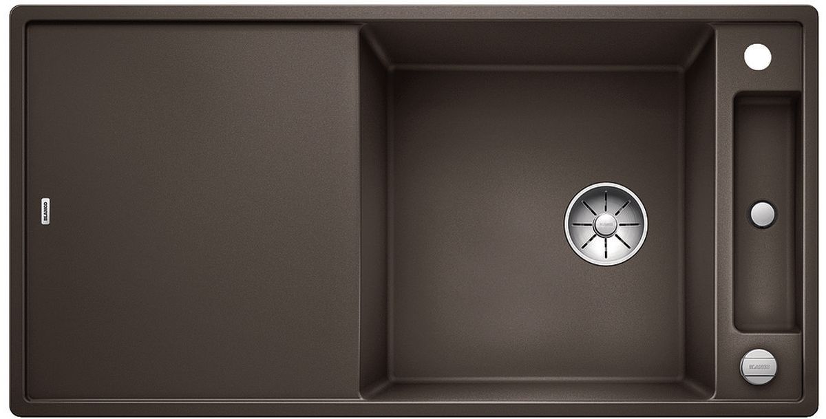Blanco Axia III XL 6 S fregadero de granito 100x51 cm marrón 523519