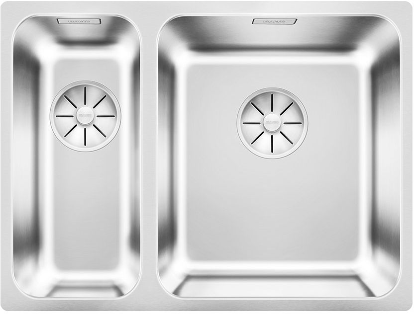 Blanco Solis fregadero de acero 58.5x44 cm acero 526130