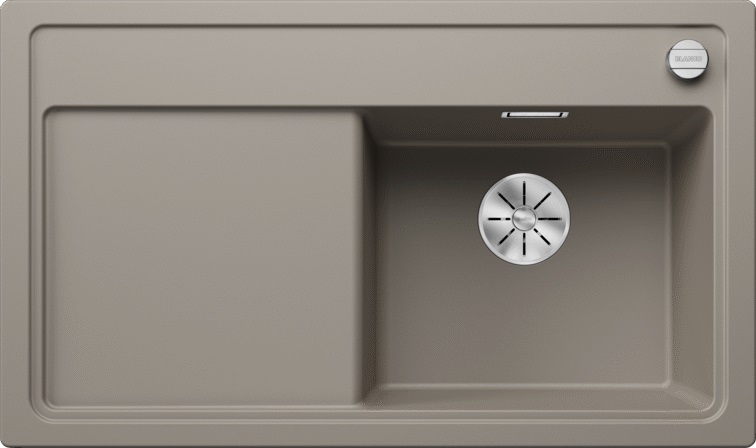 Blanco Zenar 45 S fregadero de granito 86x51 cm marrón 523796