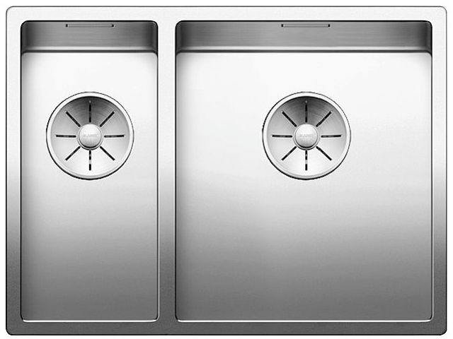 Blanco Claron 340/180-U fregadero de acero 58.5x44 cm acero 521610