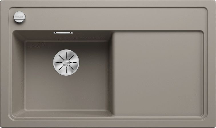 Blanco Zenar 45 S fregadero de granito 86x51 cm marrón 523859