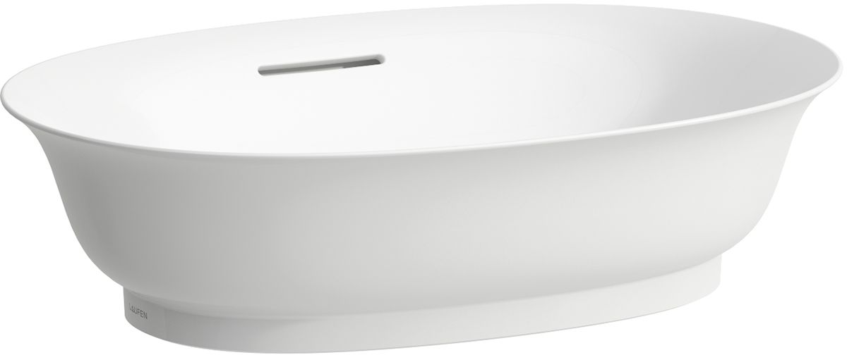 Laufen The New Classic umywalka 55x38 cm owalna nablatowa biała H8128534001091