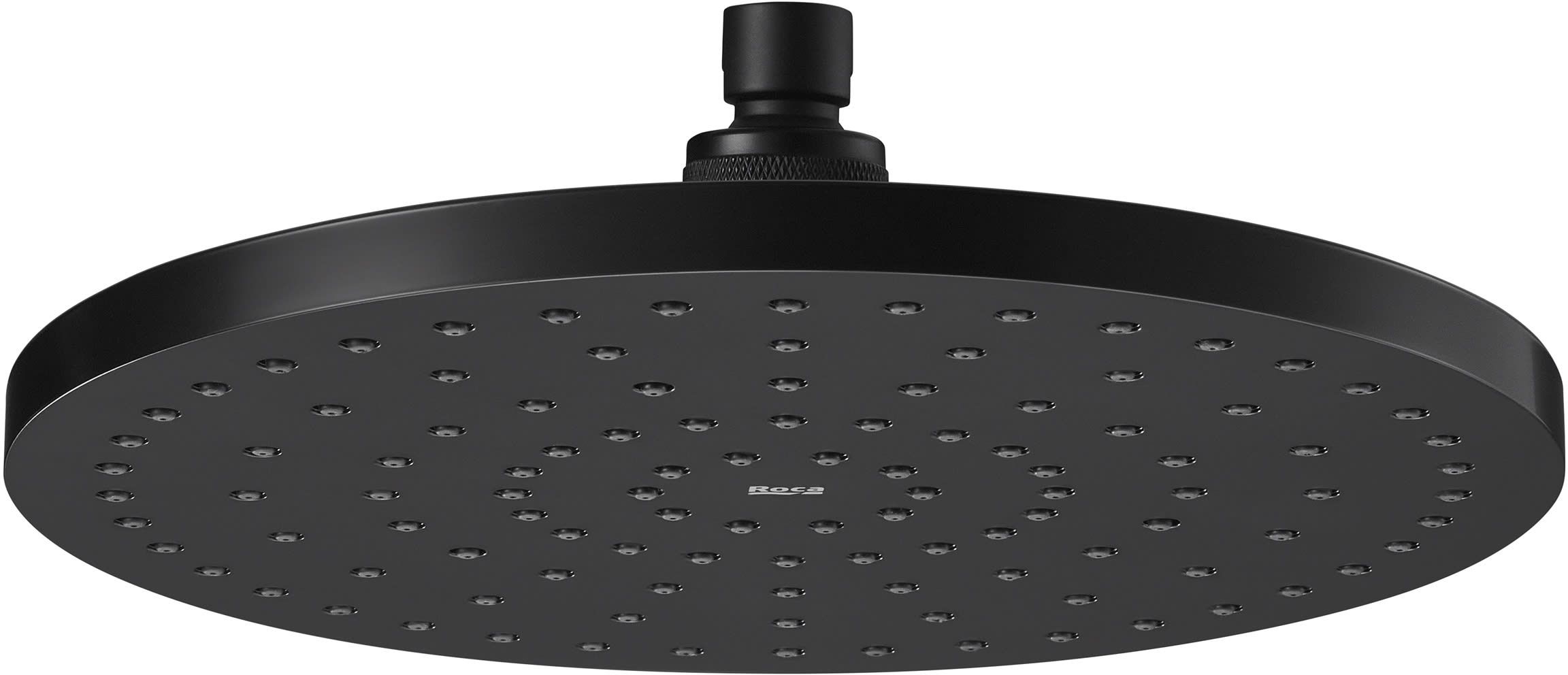 Roca Rainsense ducha con efecto lluvia 25.4x25.4 cm circular negro A5B2250NB0