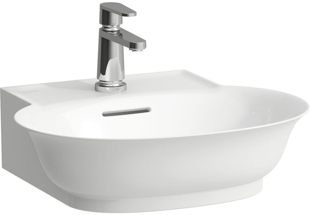 Laufen The New Classic lavabo 50x45 cm semicircular clásico blanco brillante H8158524001091