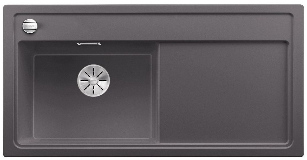 Blanco Zenar XL 6 S fregadero de granito 100x51 cm gris/grafito/ónix 523996