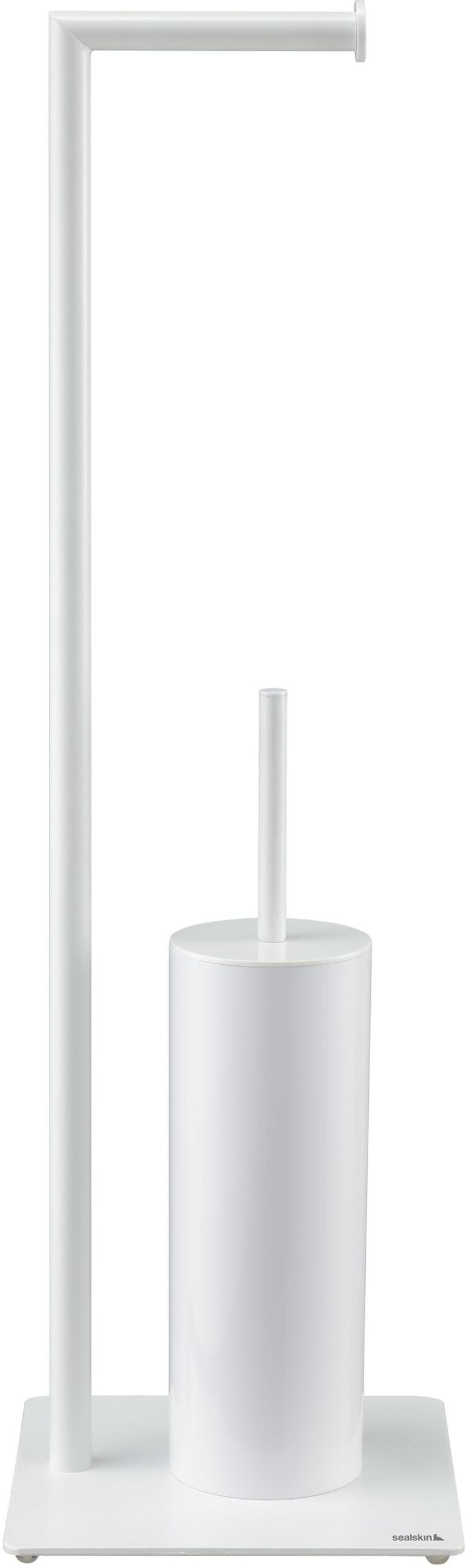 Sealskin Tube soporte con escobilla para wc blanco 800289
