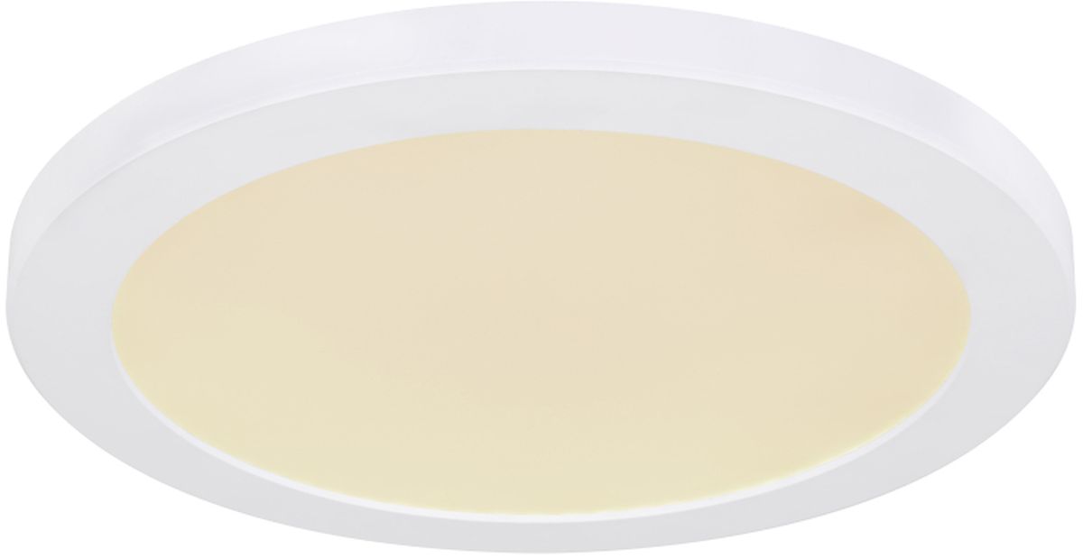 Globo Lighting Lasse plafón 1x24 W blanco 12379-24W