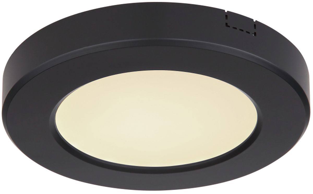Globo Lighting Lasse plafón 1x6 W blanco-negro 12379-6B
