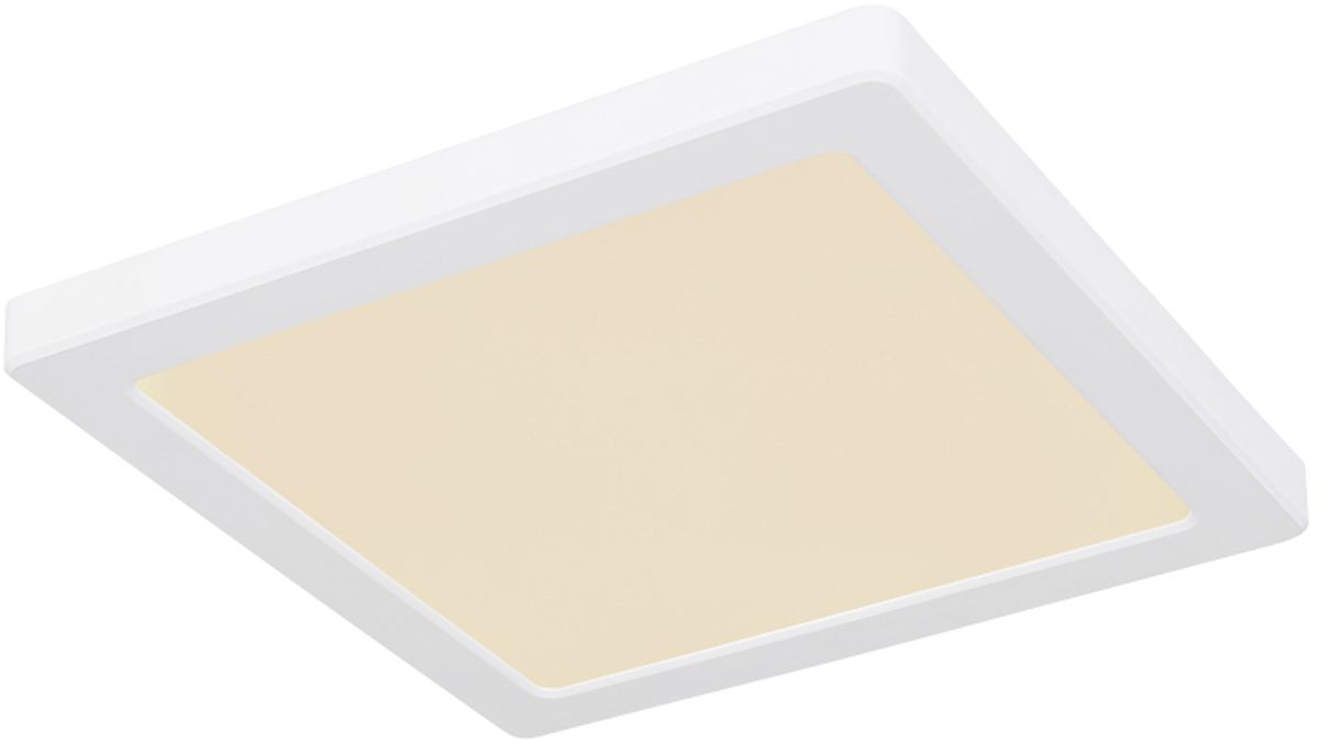 Globo Lighting Lasse plafón 1x18 W blanco 12380-18W