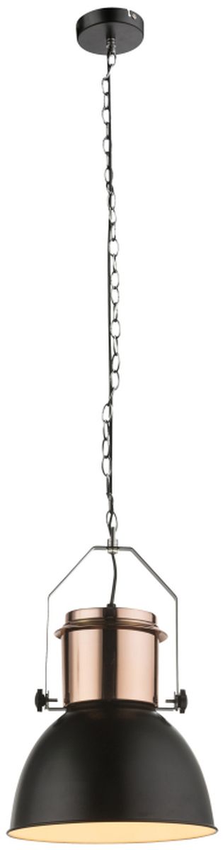 Globo Lighting Kutum lámpara colgante 1x40 W negro-cobre 15282