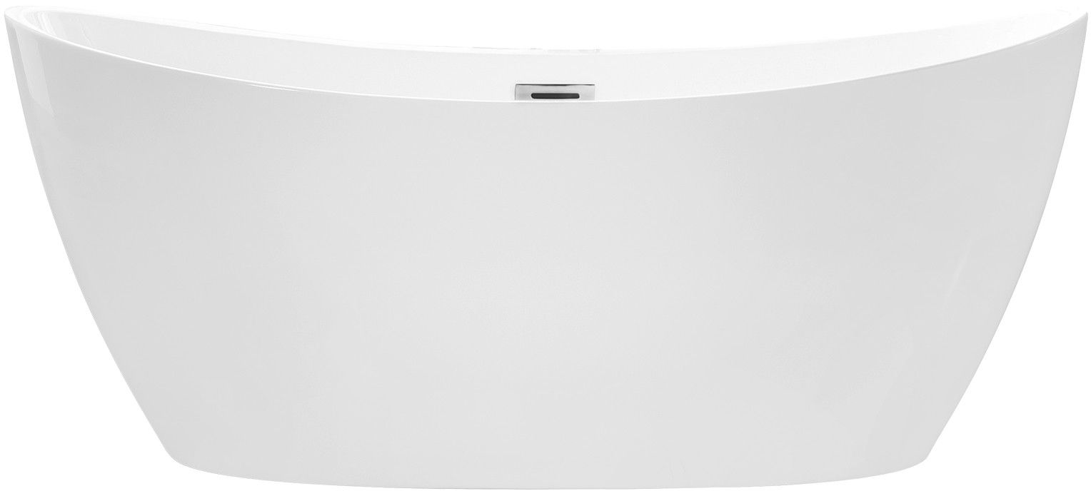 Besco Ayla bañera exenta 170x80 cm oval blanco #WAS-170-AGR