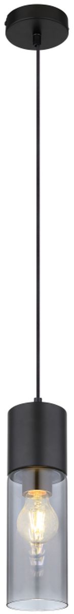 Globo Lighting Annika lámpara colgante 1x25 W negro-humado 21000HB