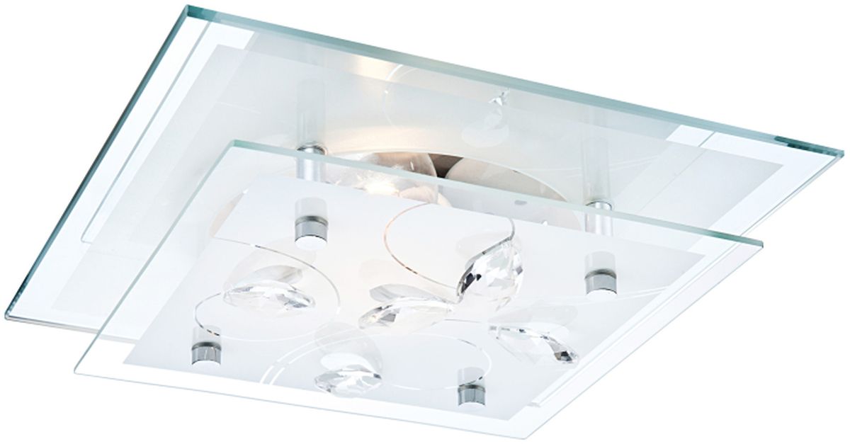 Globo Lighting Jasmina plafón 1x60 W blanco 40408