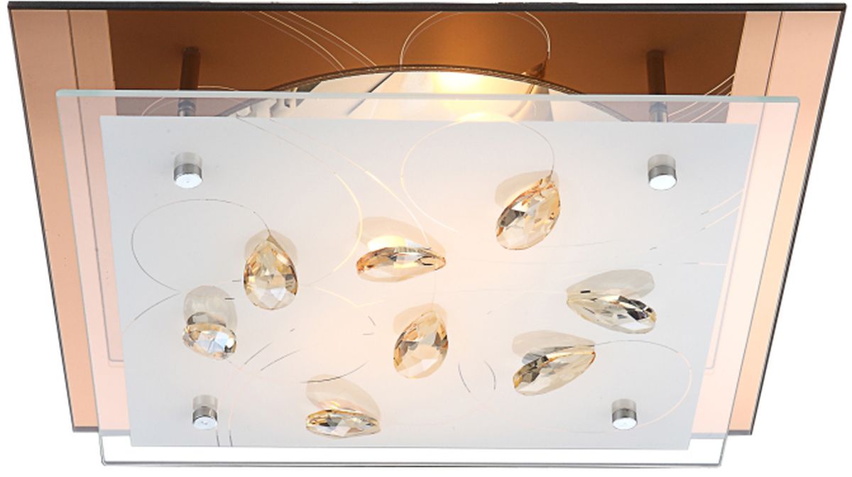 Globo Lighting Ayana plafón 2x40 W oro 40412-2