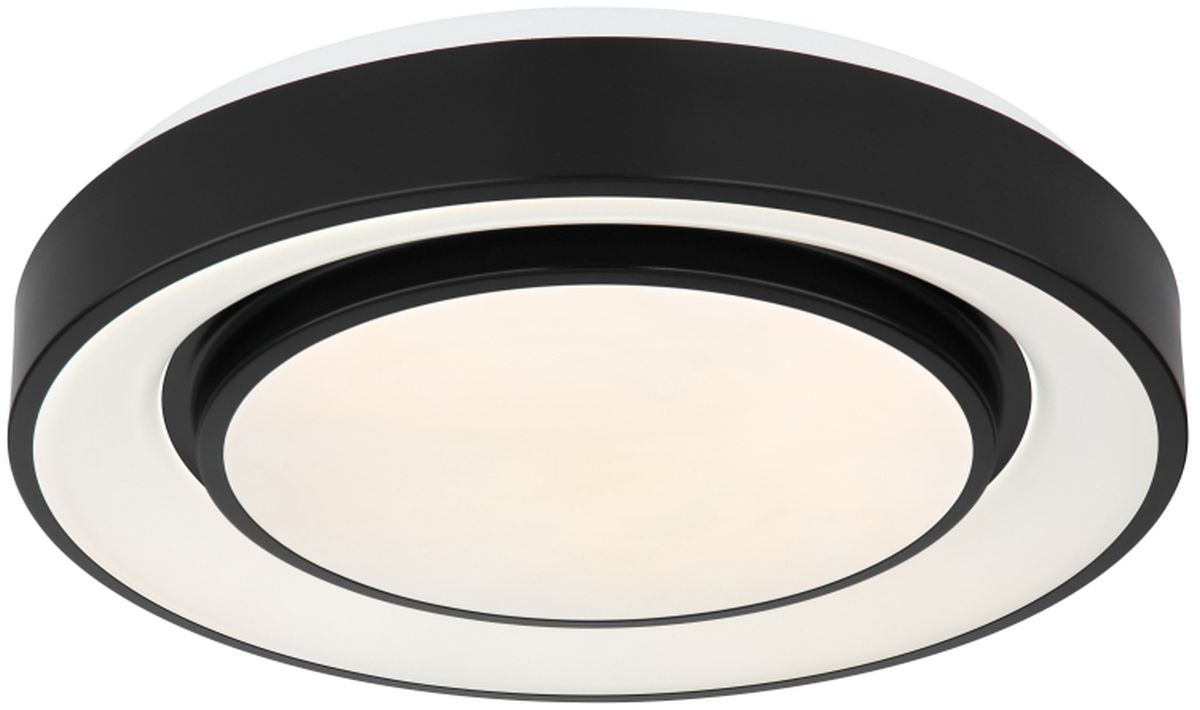 Globo Lighting Sully plafón 1x24 W negro 41368-24