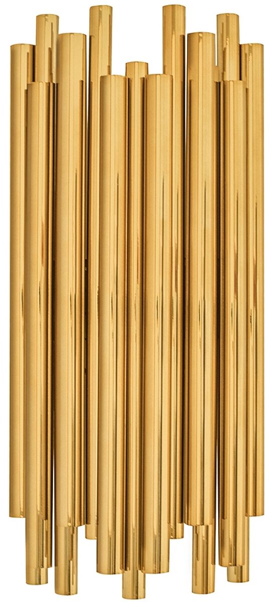 Moosee Tubo lámpara de pared 2x40 W oro MSE010400200