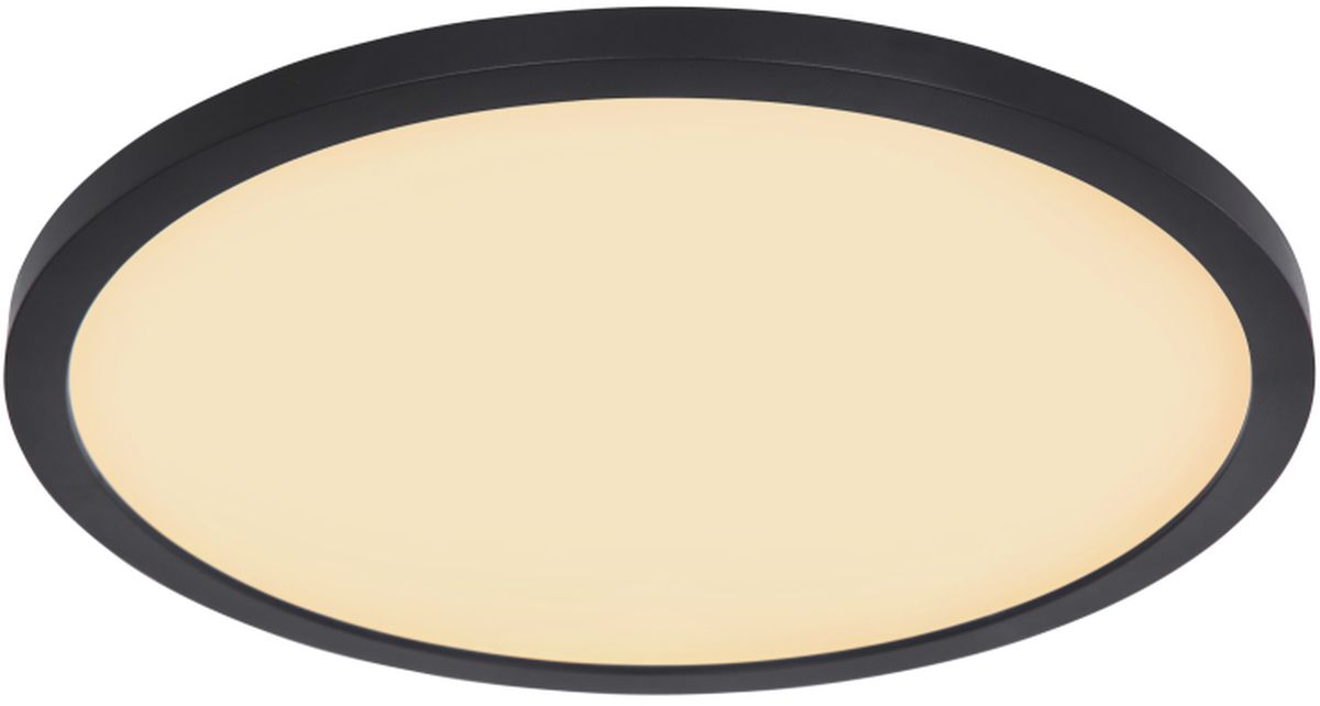 Globo Lighting Sapana plafón 1x24 W negro-satinado 41562-24B