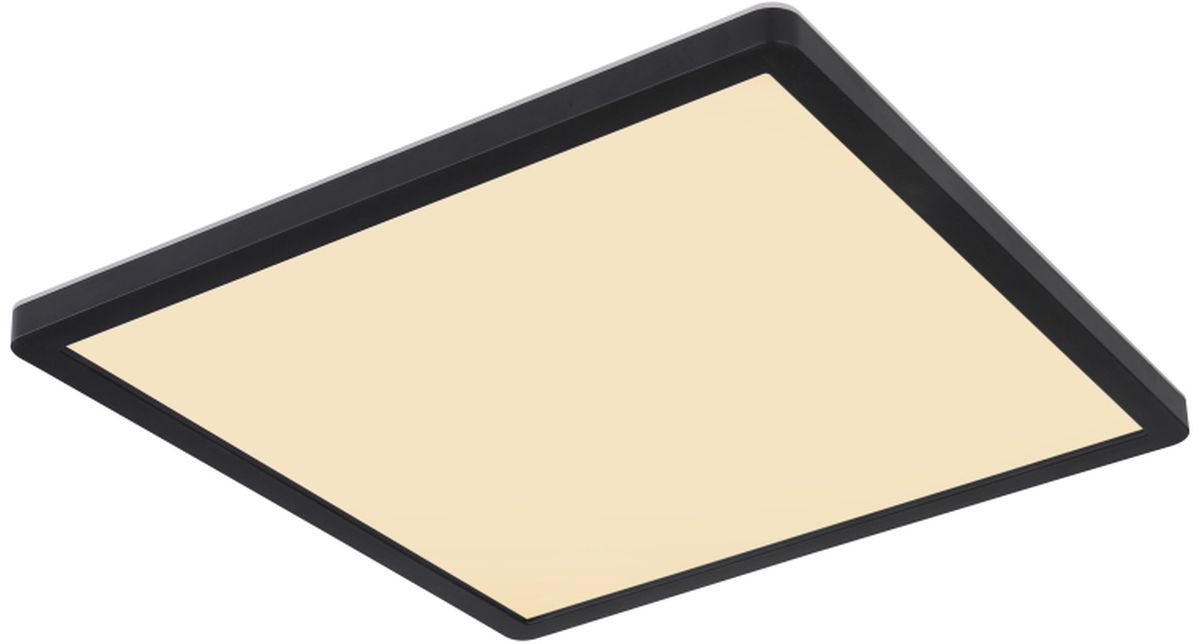 Globo Lighting Sapana plafón 1x24 W negro-satinado 41563-24B