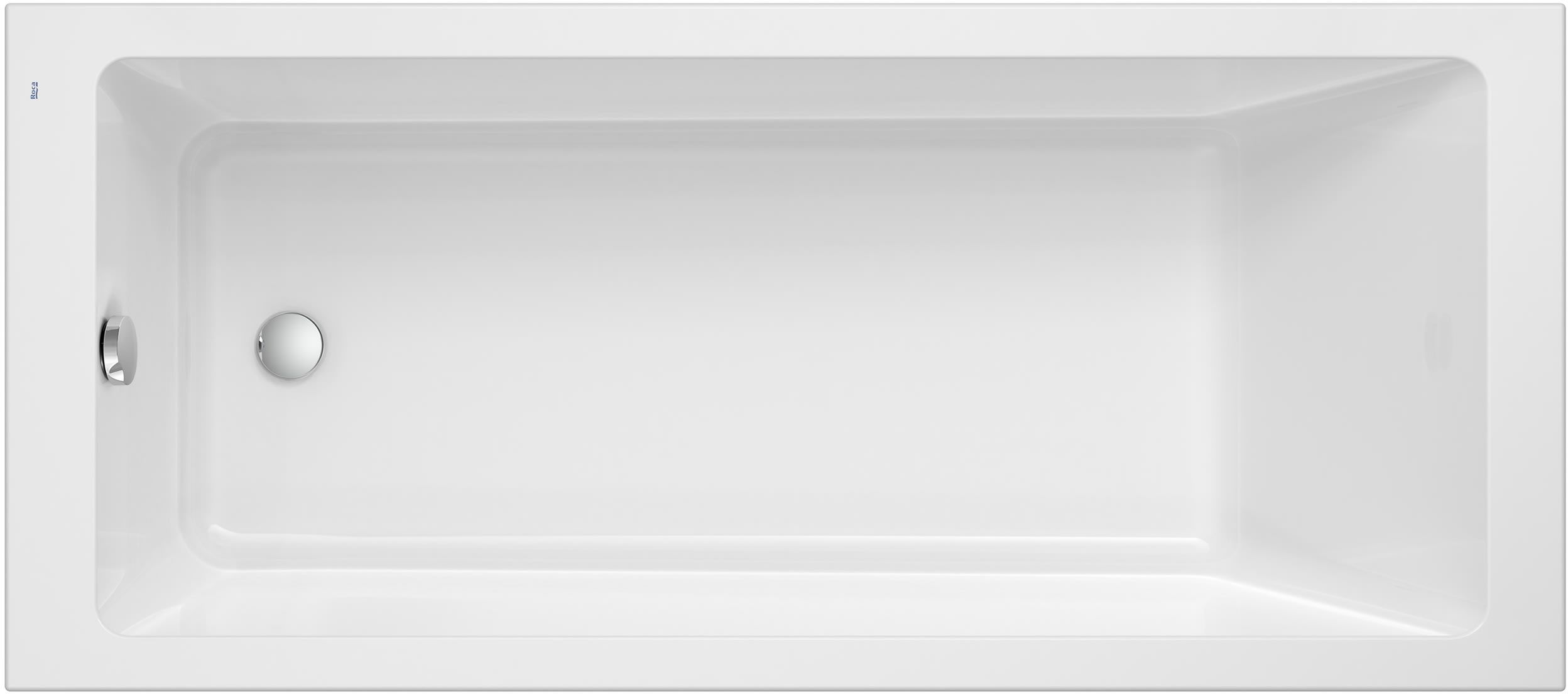 Roca Vythos bañera rectangular 170x75 cm blanco A248552000