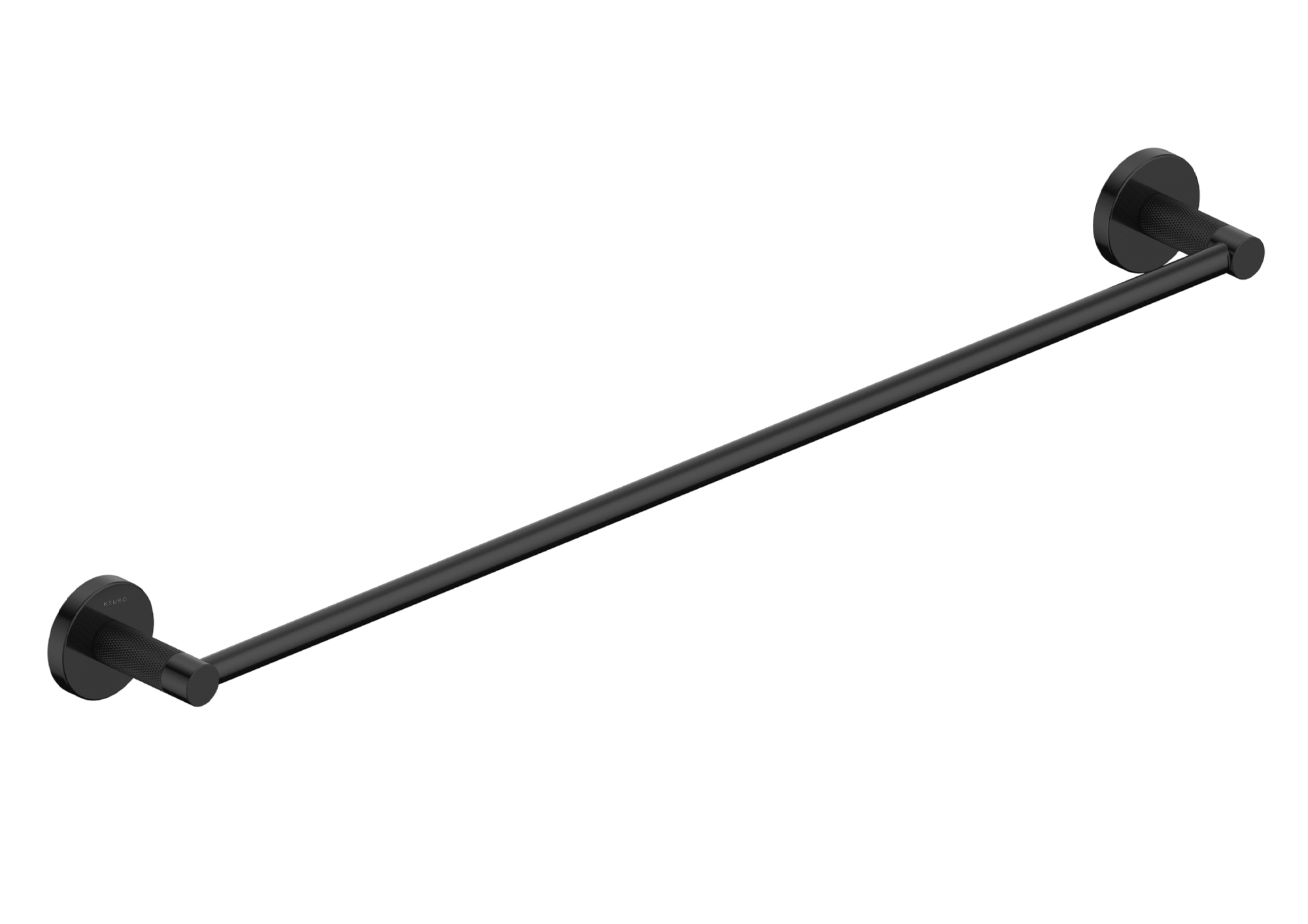 Ksuro 01 barra para toallas negro 40001030
