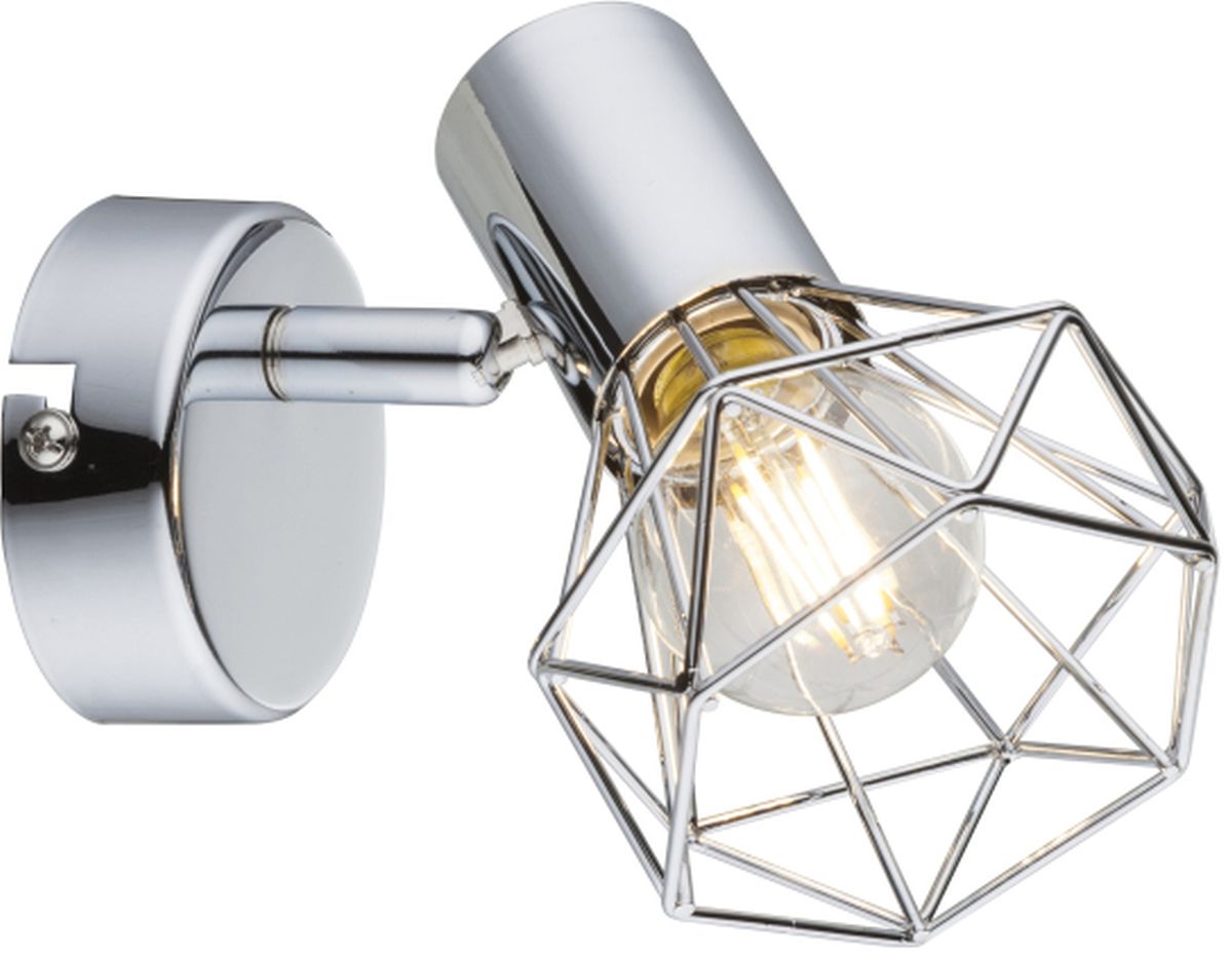 Globo Lighting Xara I lámpara de pared 1x40 W cromo 54802-1