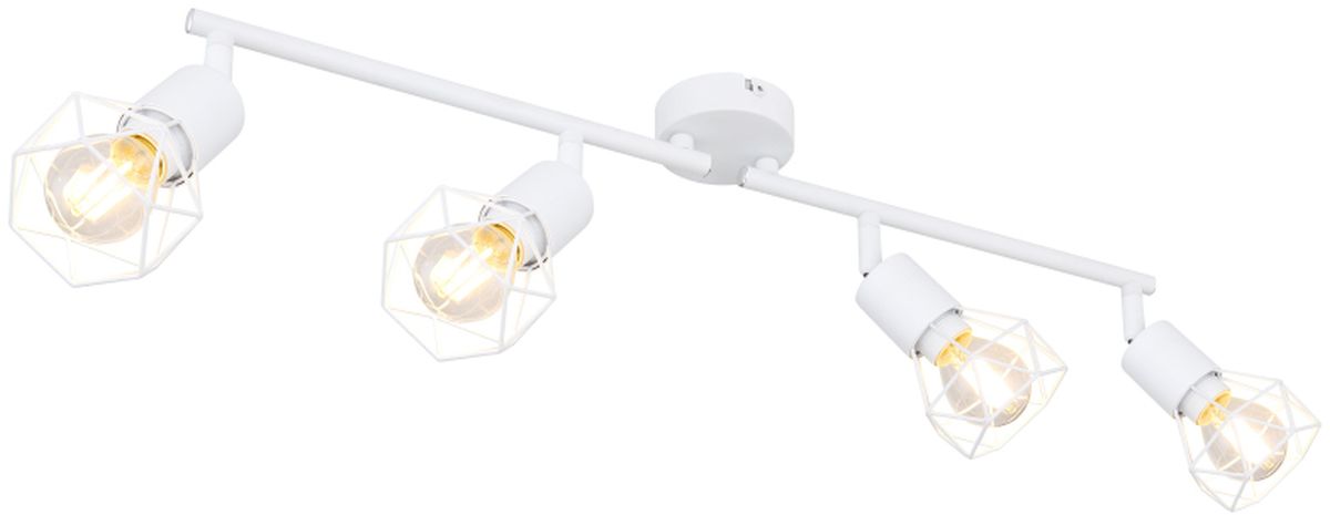 Globo Lighting Xara I lámpara de techo 4x40 W blanco 54802W-4
