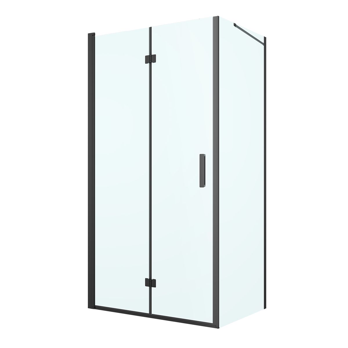 Conjunto puerta de ducha Oltens Hallan 21202300, mampara de ducha Oltens Hallan 22100300