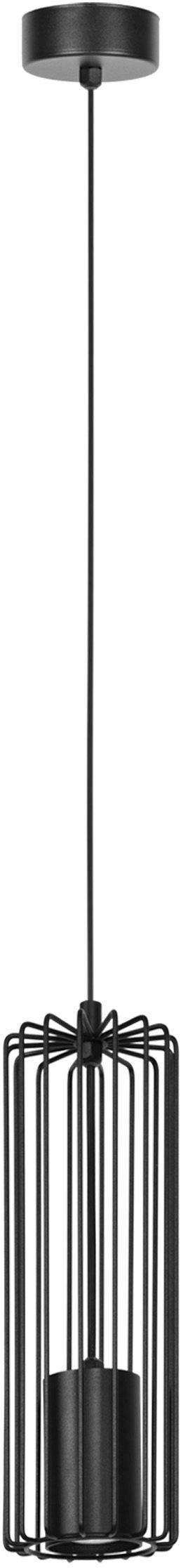 Kaja Falcon lámpara colgante 1x10 W negro K-4930