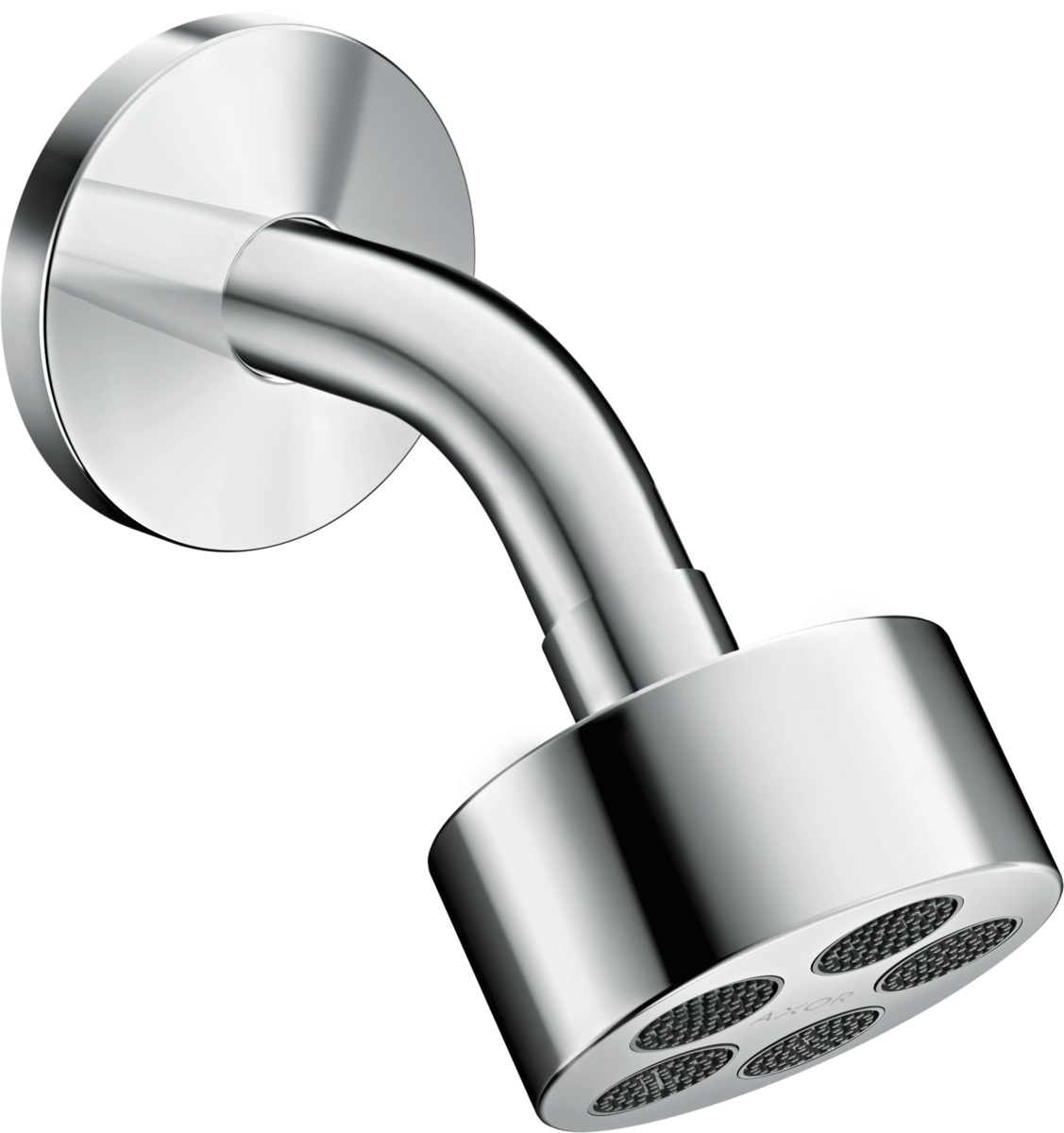 Axor One brazo de ducha con efecto lluvia 7.3x7.3 cm circular cromo 48490000