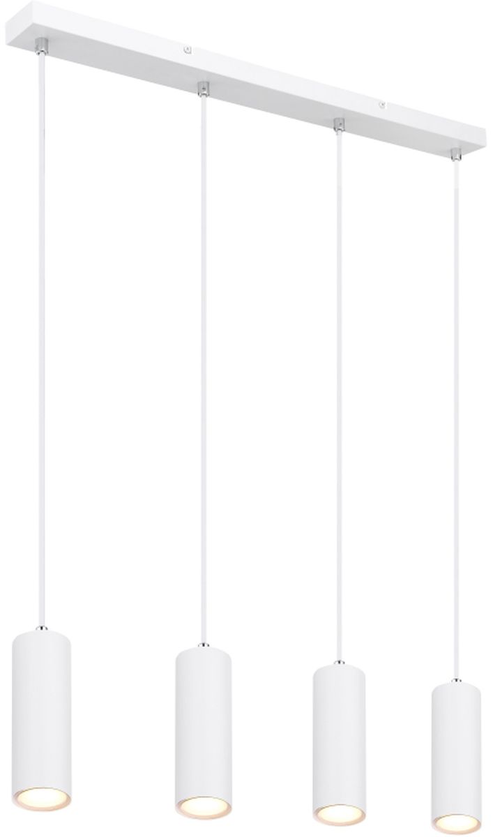 Globo Lighting Robby lámpara colgante 4x35 W blanco 57911-4HW