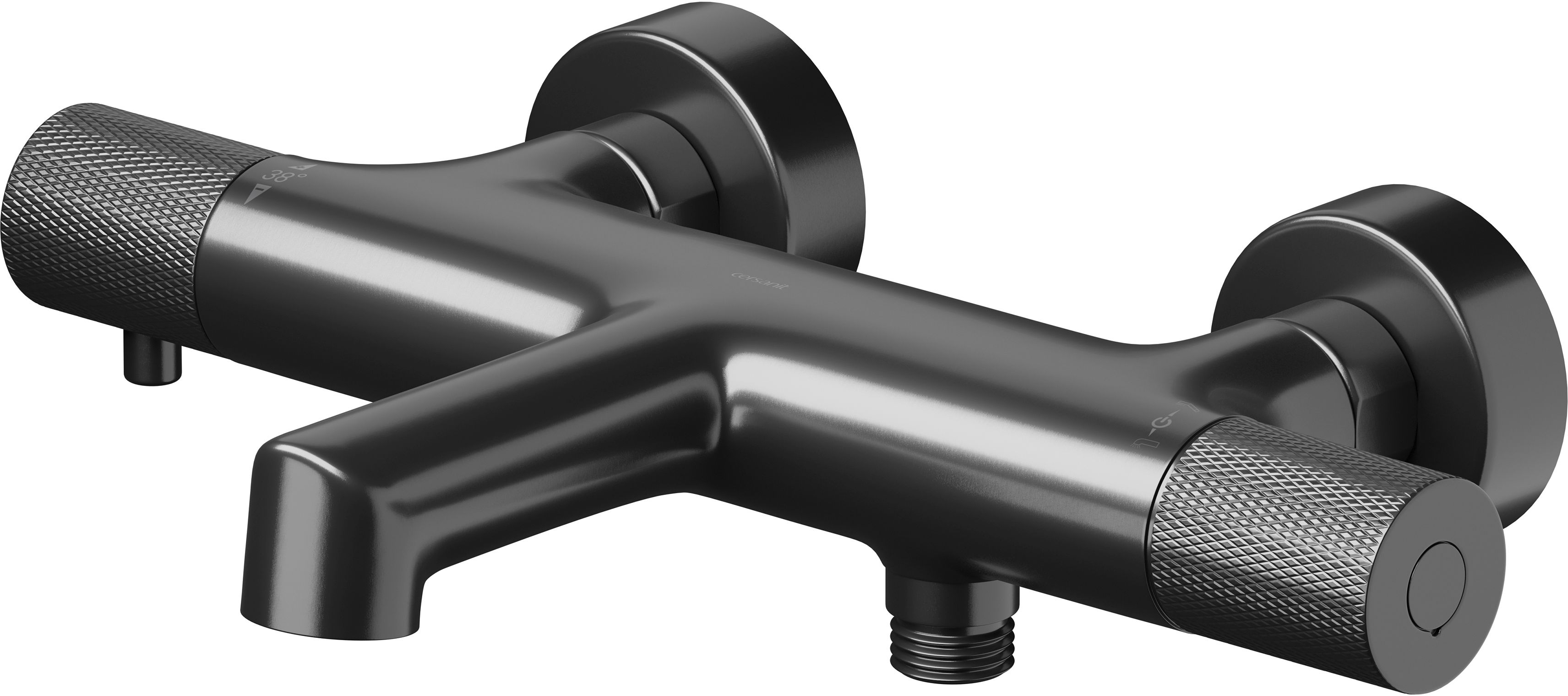Cersanit Zen grifo de bañera y ducha a pared con termostato || S951-569