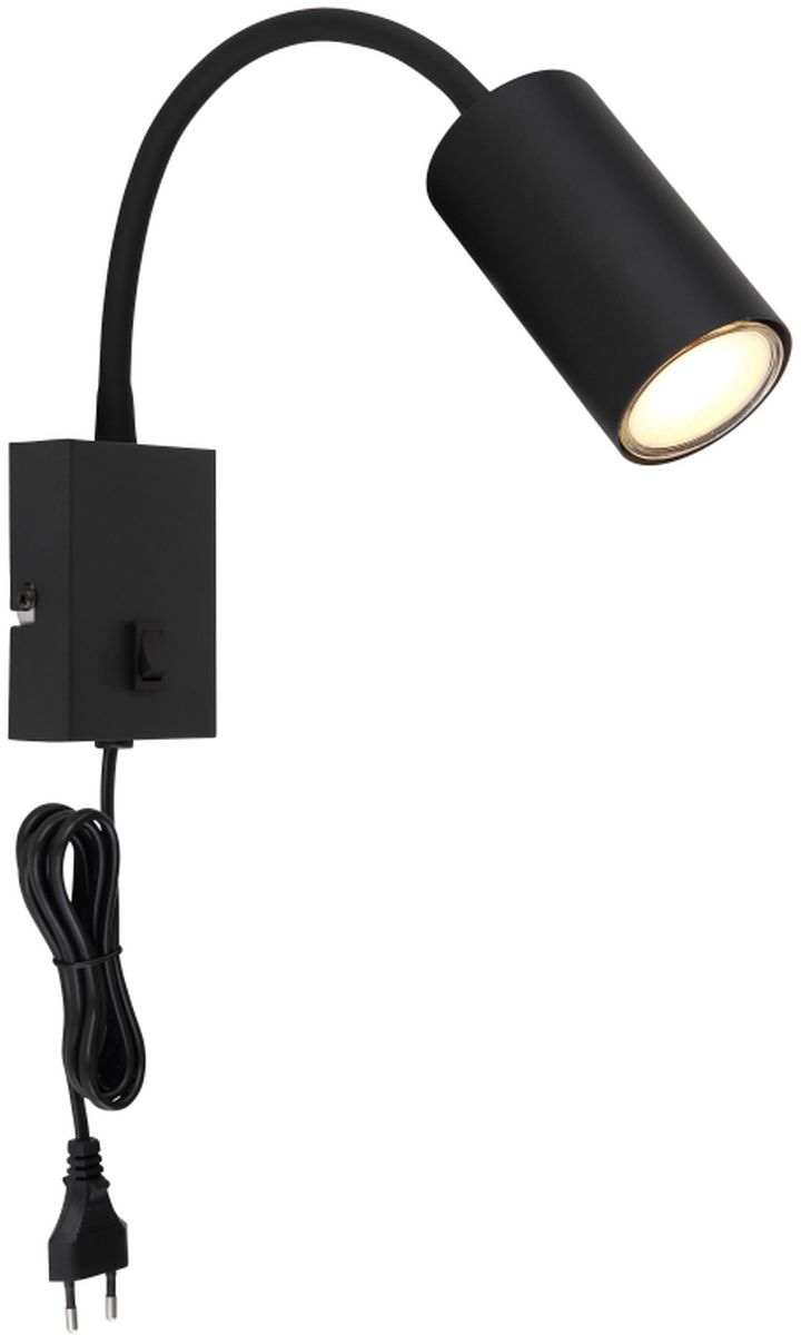 Globo Lighting Robby lámpara de pared 1x25 W negro 57911WB