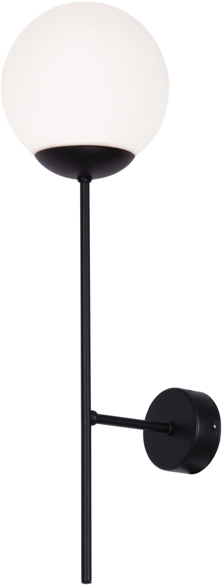 Kaja Savoy lámpara de pared 1x40 W blanco-negro K-4926