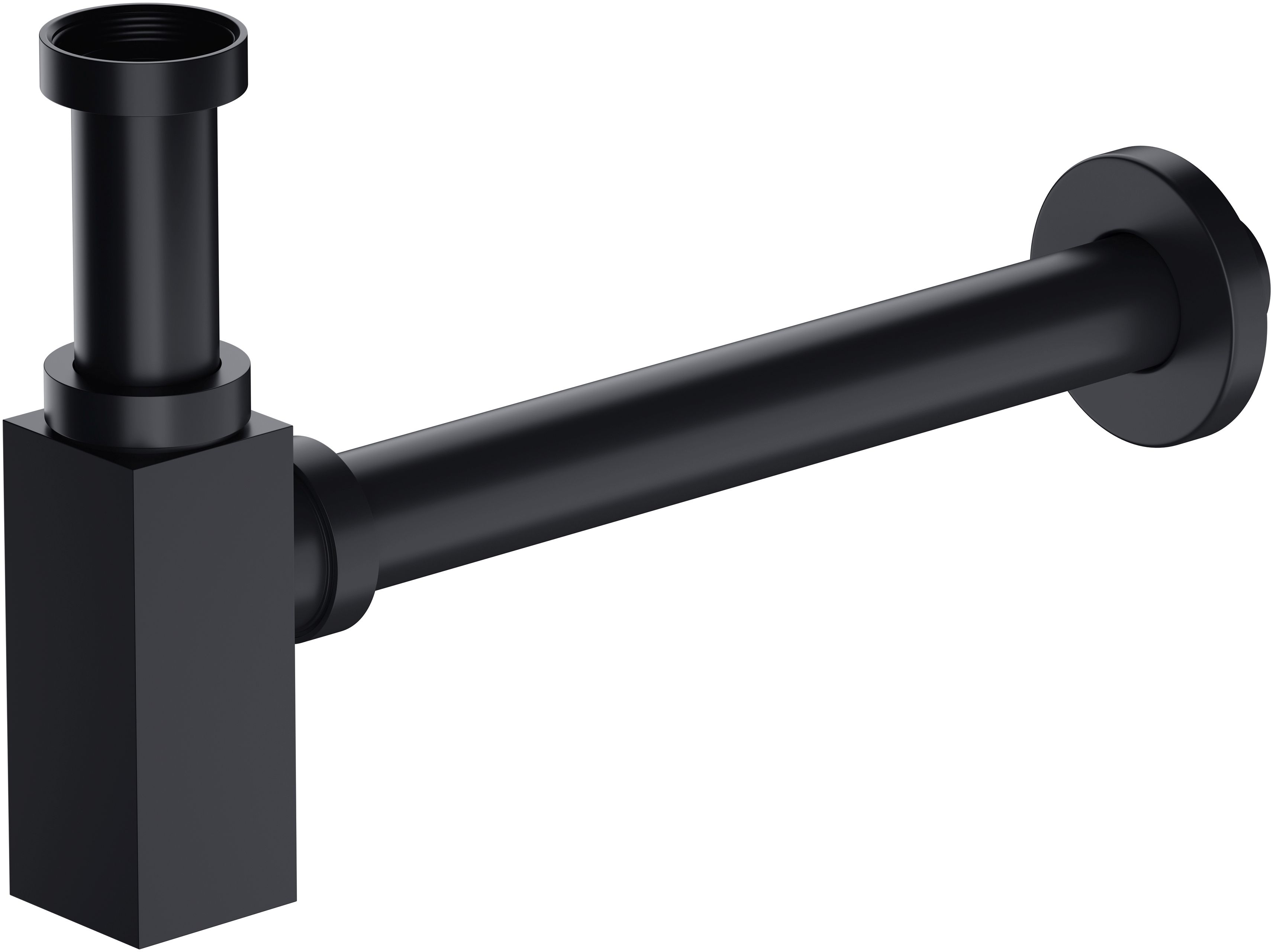 Cersanit Larga sifón de lavabo botella negro S951-718