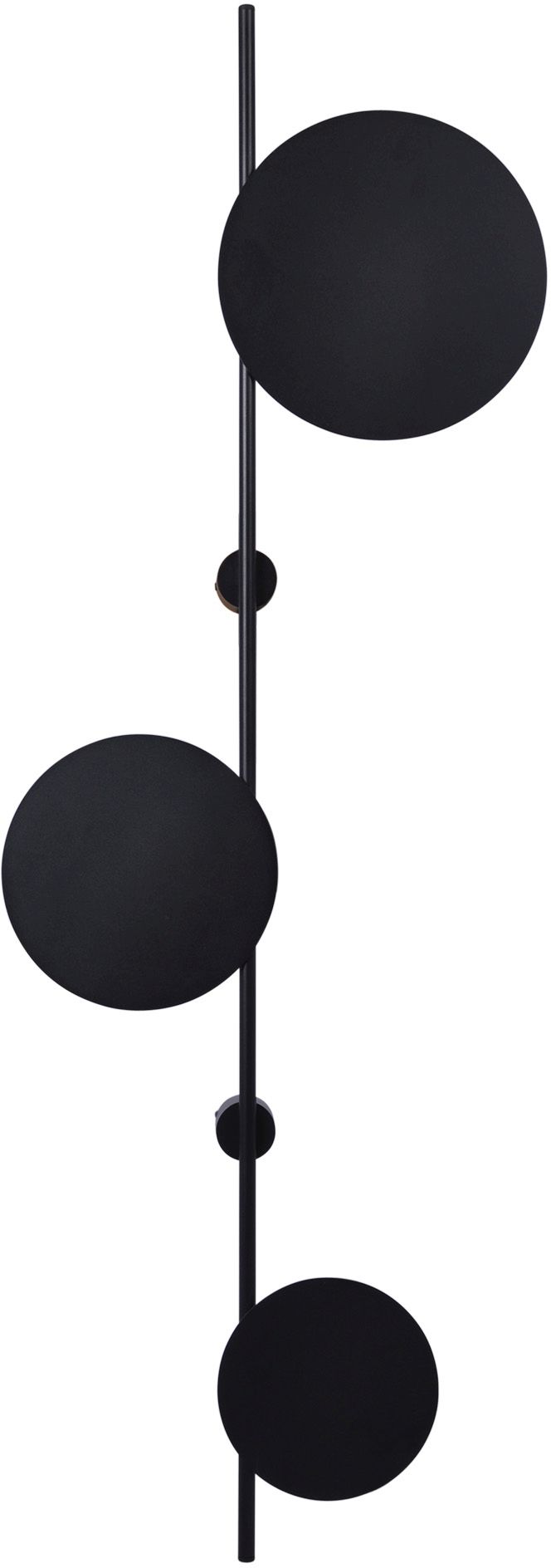 Kaja Rega lámpara de pared 3x10 W negro K-4639