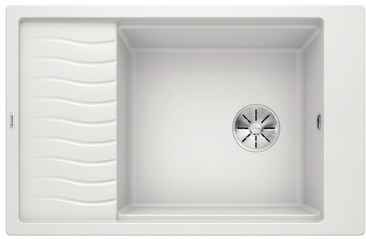 Blanco Elon XL 6 S fregadero de granito 78x50 cm blanco 524848