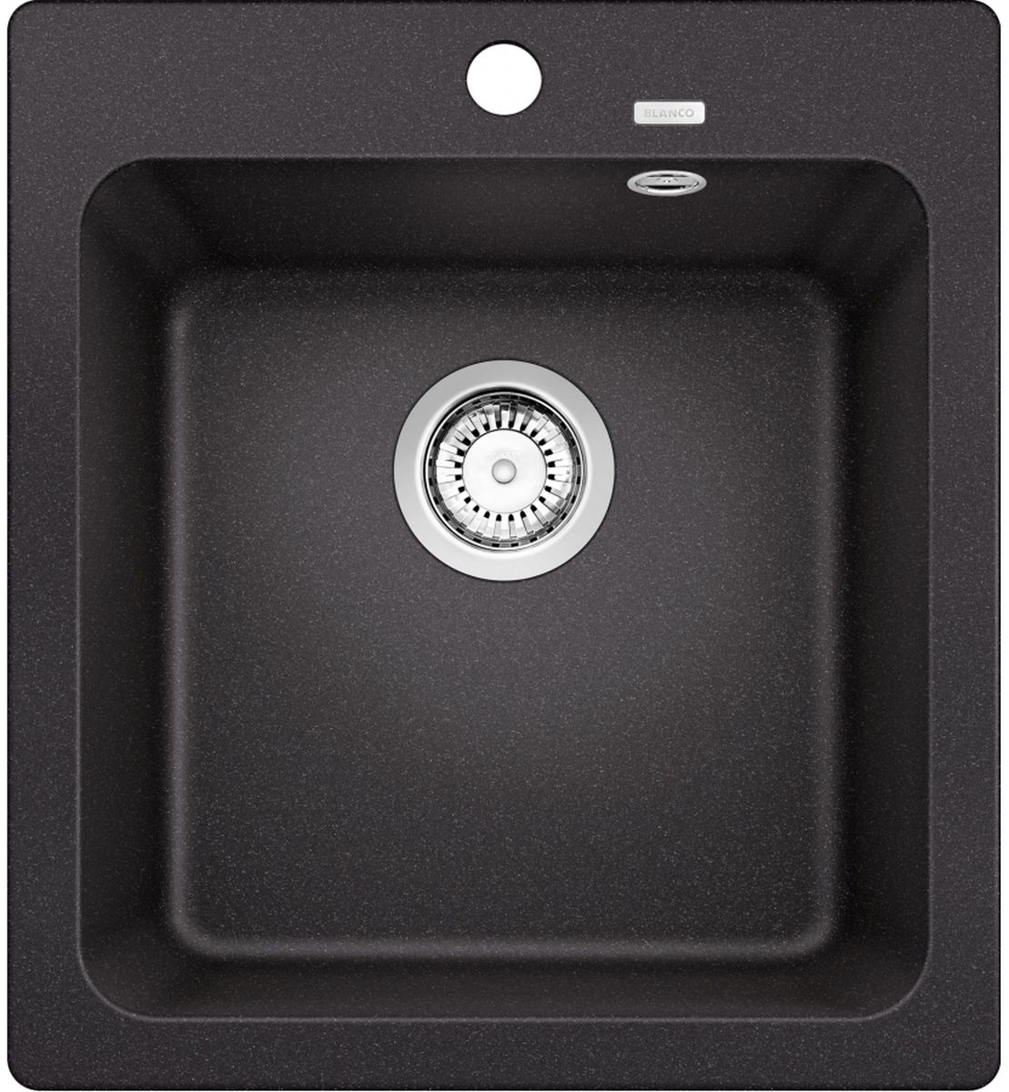 Blanco Naya 45 fregadero de granito 51x46.5 cm antracita 525222