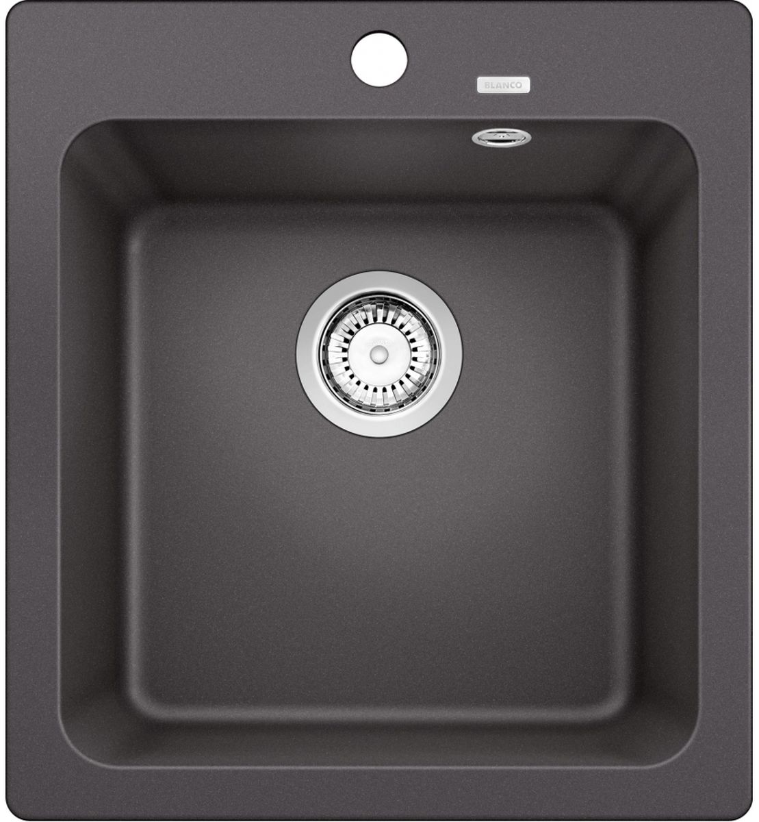 Blanco Naya 45 fregadero de granito 51x46.5 cm gris/grafito/ónix 525223