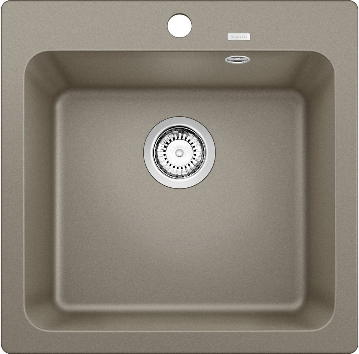 Blanco Naya 5 fregadero de granito 51.5x51 cm marrón 526584